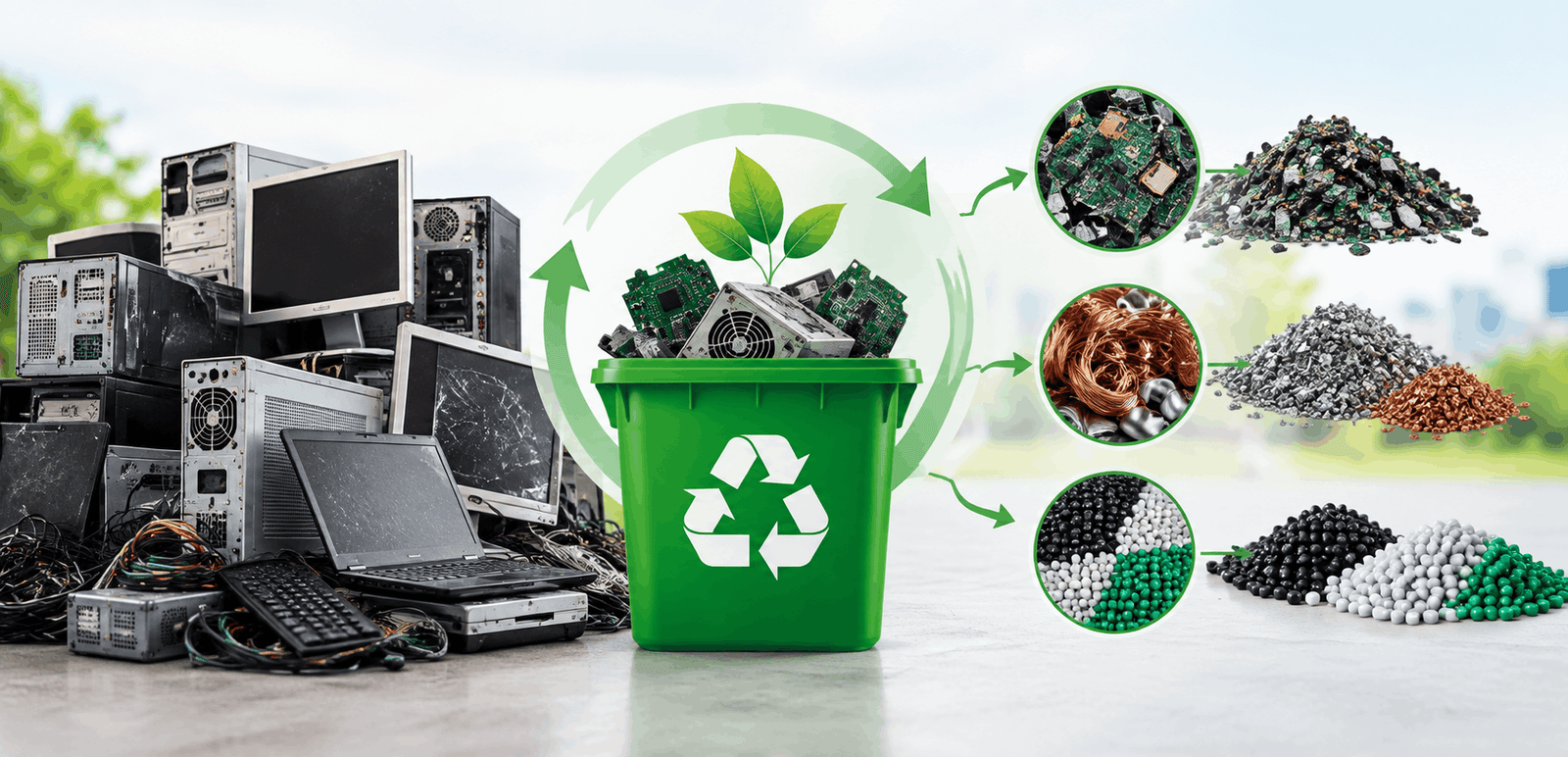 e waste computer recycling